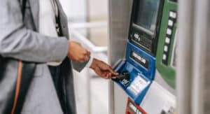 ATM Reconciliation Card machine/parking machine