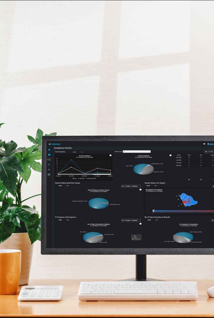 Reconciliation solution with analytics and reporting